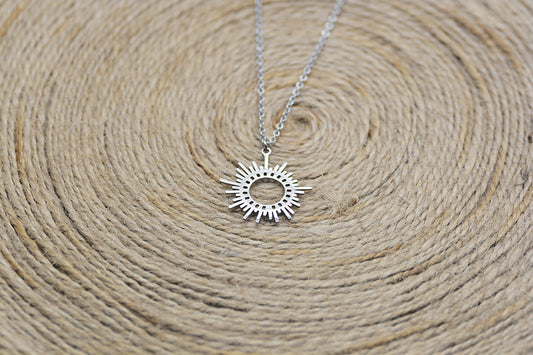 My Universe S/Steel Silver Pendant & Chain