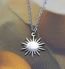 Load image into Gallery viewer, Bright Star you Are S/Steel Silver Necklace and chain
