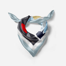 Load image into Gallery viewer, In the Garden - Light Blue Neckerchief
