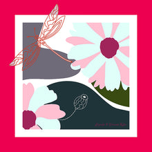 Load image into Gallery viewer, In the Garden - Pink Neckerchief
