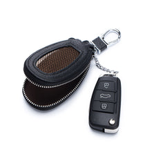 Load image into Gallery viewer, Leather Mesh Key chain
