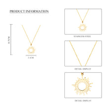 Load image into Gallery viewer, My Universe S/Steel Gold Pendant &amp; Chain
