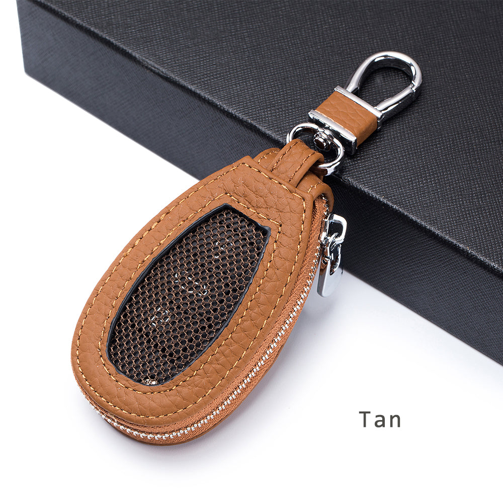 Leather Mesh Key chain