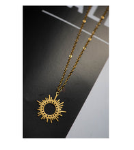 Load image into Gallery viewer, My Universe S/Steel Gold Pendant &amp; Chain
