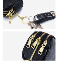 Load image into Gallery viewer, Leather Zipper Handy Purse
