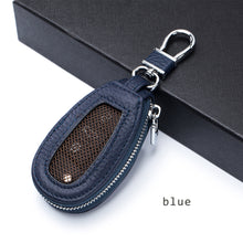 Load image into Gallery viewer, Leather Mesh Key chain
