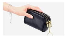 Load image into Gallery viewer, Leather Zipper Handy Purse
