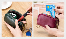 Load image into Gallery viewer, Leather Zipper Handy Purse
