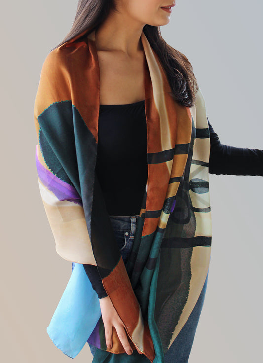 Ziffa Helwa Sunset Shawl