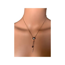 Load image into Gallery viewer, Rose Gold S/Steel hanging pendant
