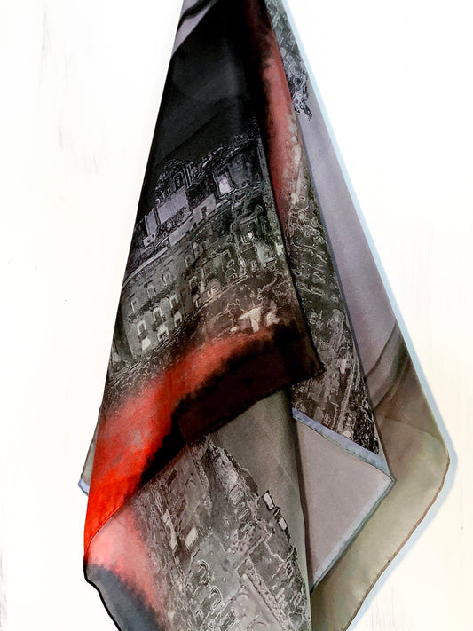 Valletta Sunsets Silk Scarf