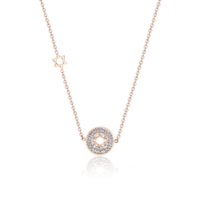 Diamond star Necklace