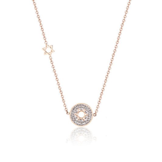Diamond star Necklace