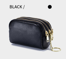 Load image into Gallery viewer, Leather Zipper Handy Purse
