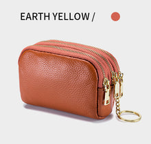 Load image into Gallery viewer, Leather Zipper Handy Purse
