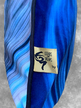 Load image into Gallery viewer, Feather Flux  Blue  Fabric Cushion Cover
