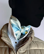 Load image into Gallery viewer, In the Garden - Light Blue Neckerchief
