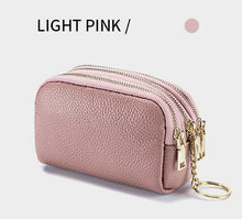 Load image into Gallery viewer, Leather Zipper Handy Purse
