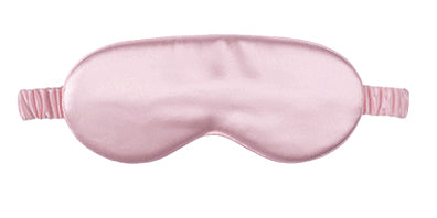 Rose Petal Pink Silk Sleep Eyemask