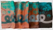 Load image into Gallery viewer, Oxidize Green - Silk Scarf
