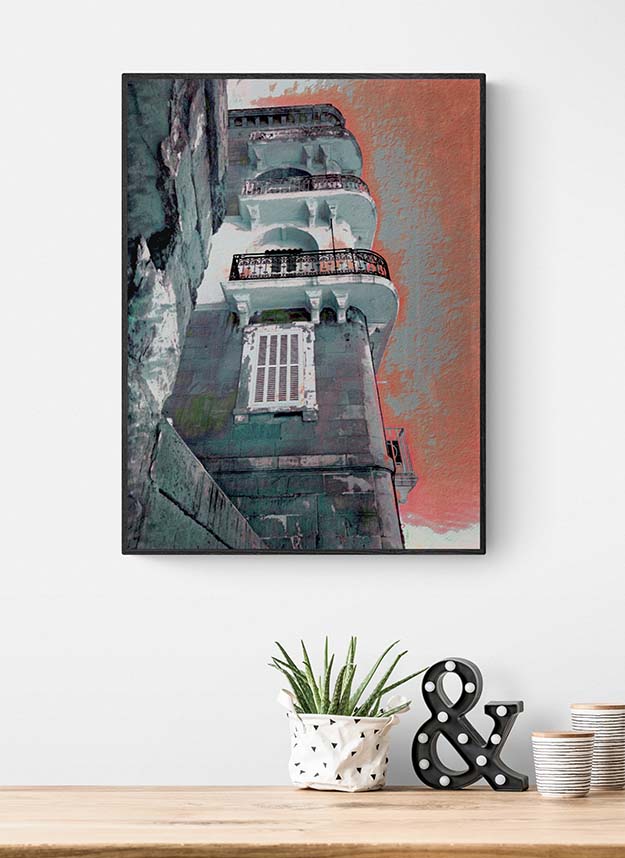 Valletta Balconies (Print)