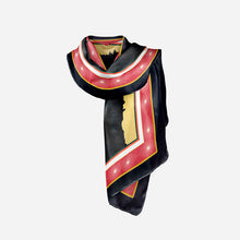 Load image into Gallery viewer, Valletta Exotic Silk Road Scarf
