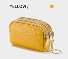 Load image into Gallery viewer, Leather Zipper Handy Purse
